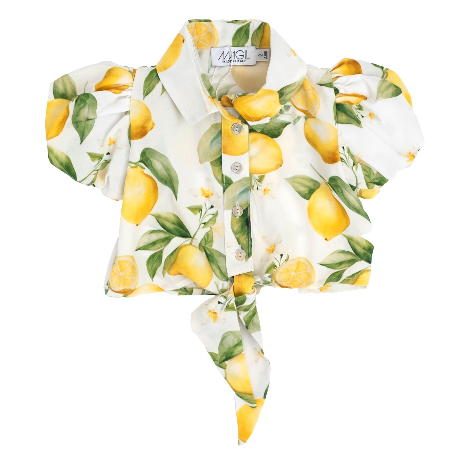 CAMICIA CON NODO IN VISCOSA