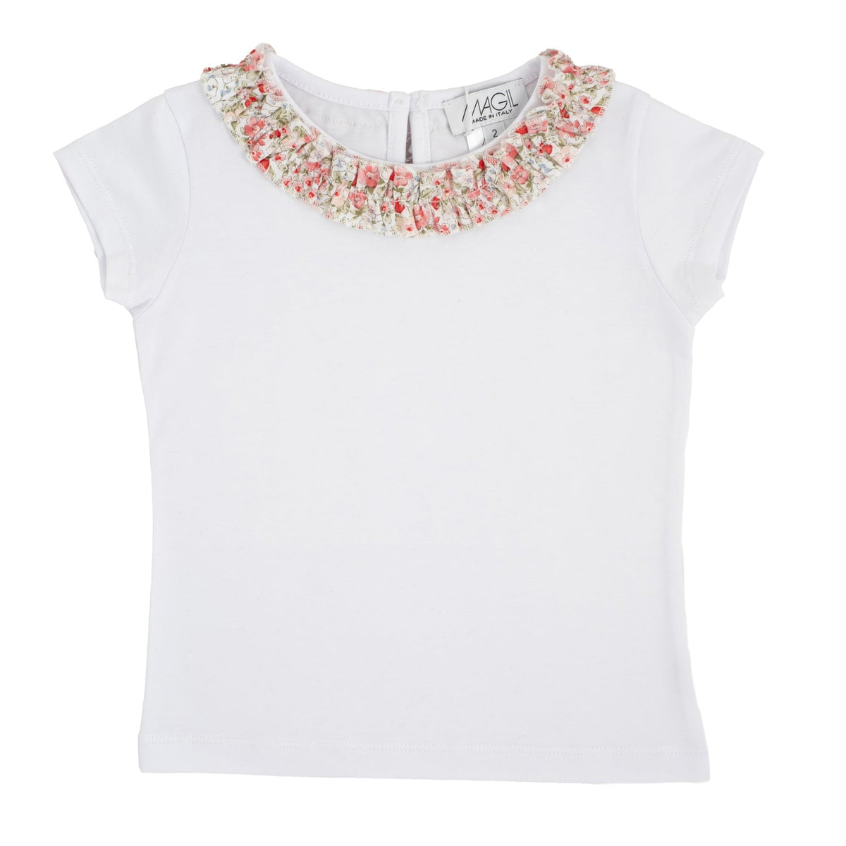 T-SHIRT CON ROUCHES FANTASIA