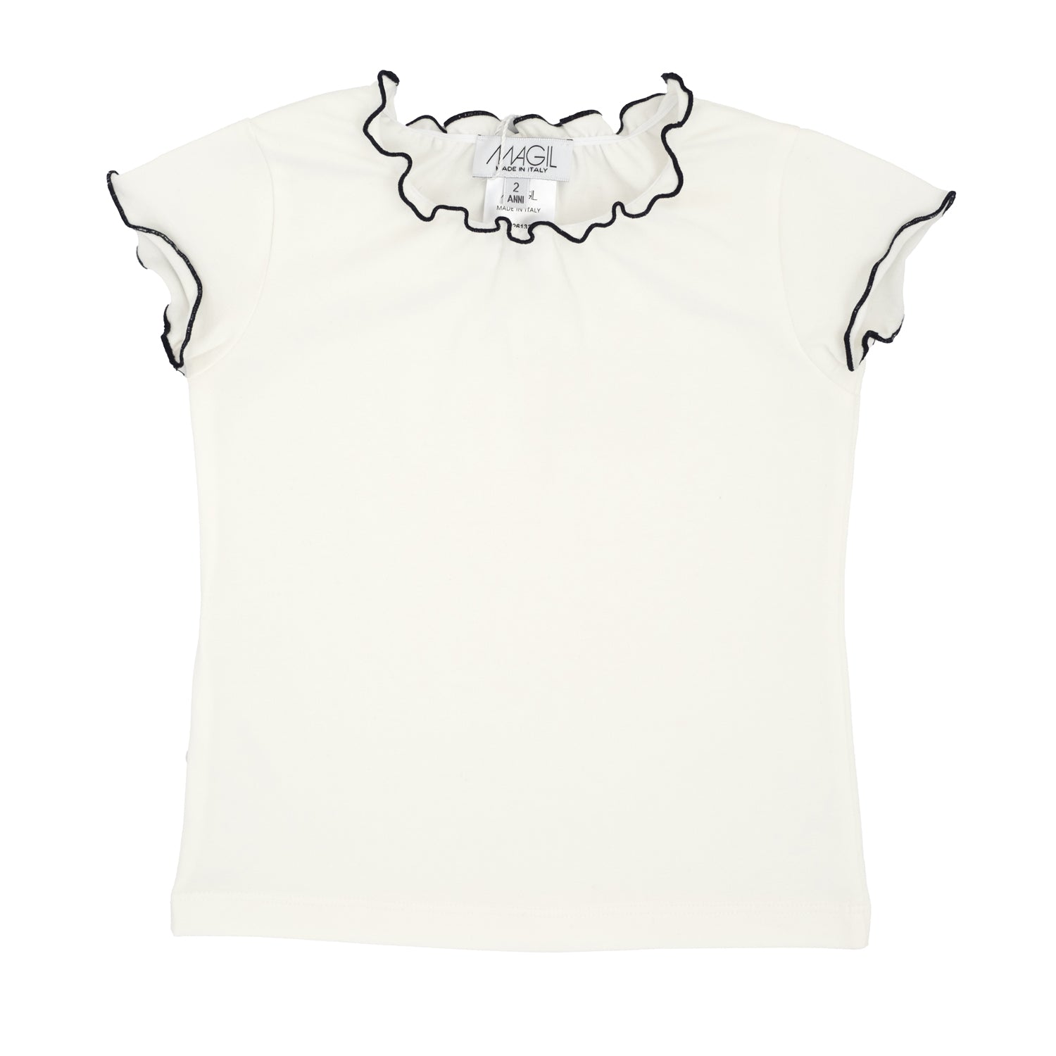 T-SHIRT CON PRILETTA COLORATA