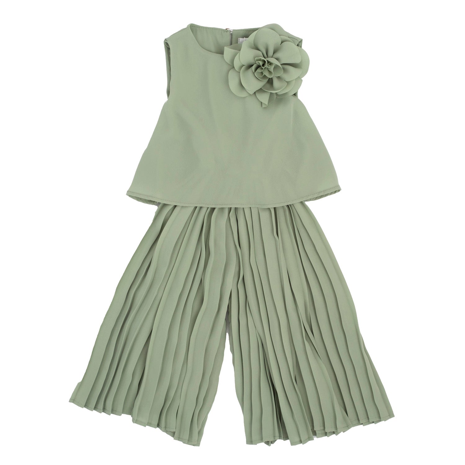 TUTA CON PANTALONE PLISSE'