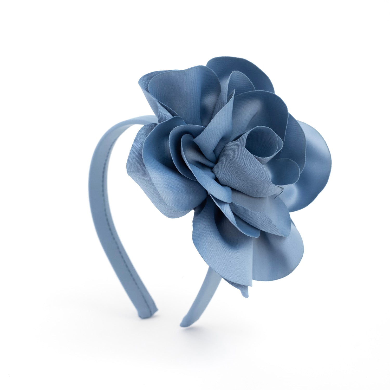 CERCHIETTO RASO CON FIORE