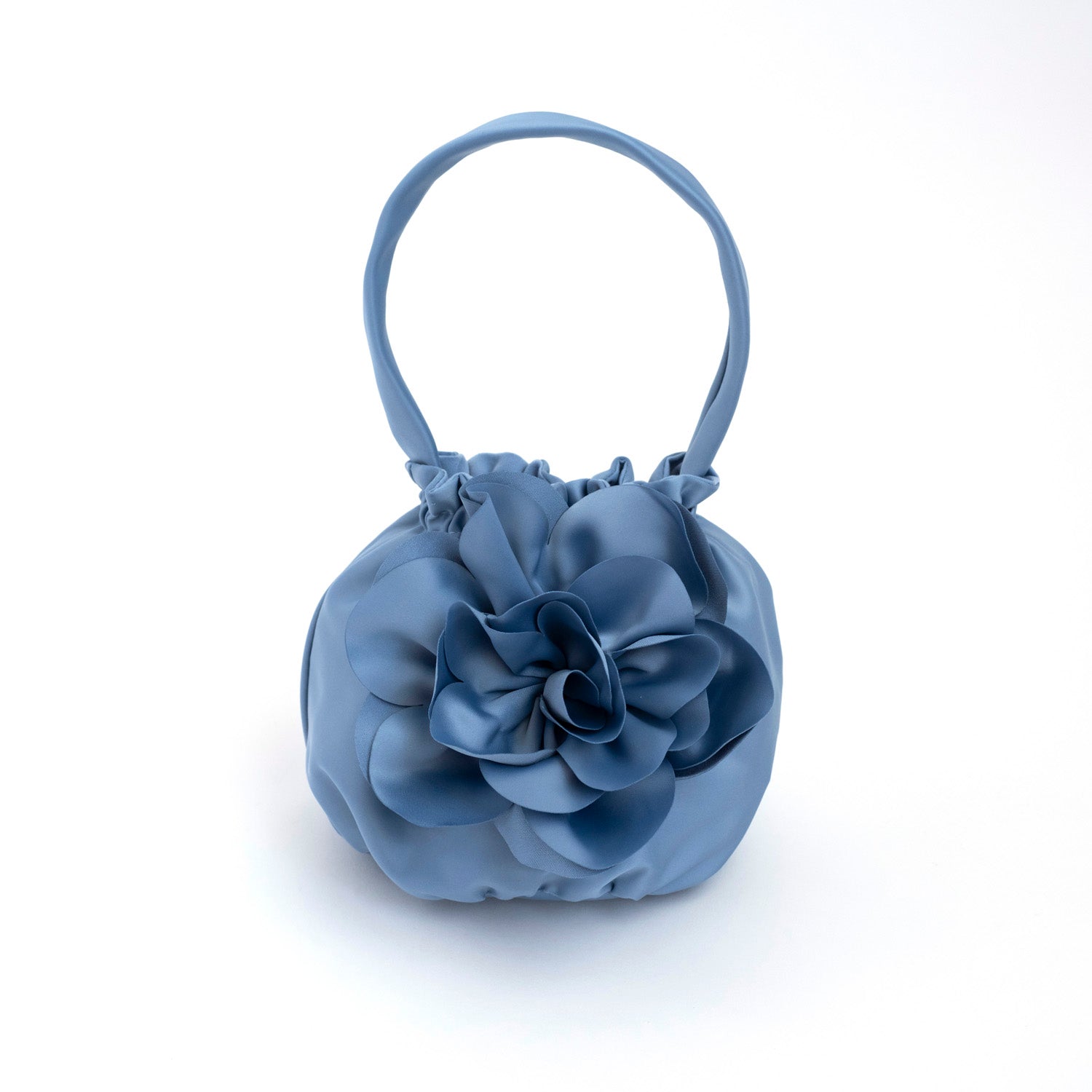 BORSINA IN RASO CON FIORE