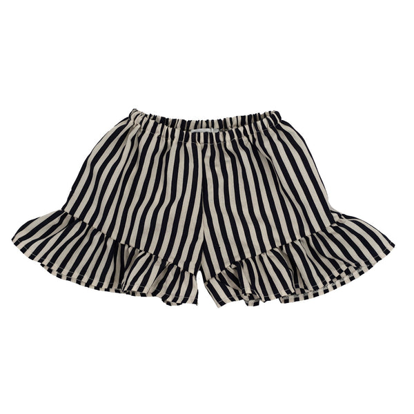 SHORTS RIGATO CON BALZA