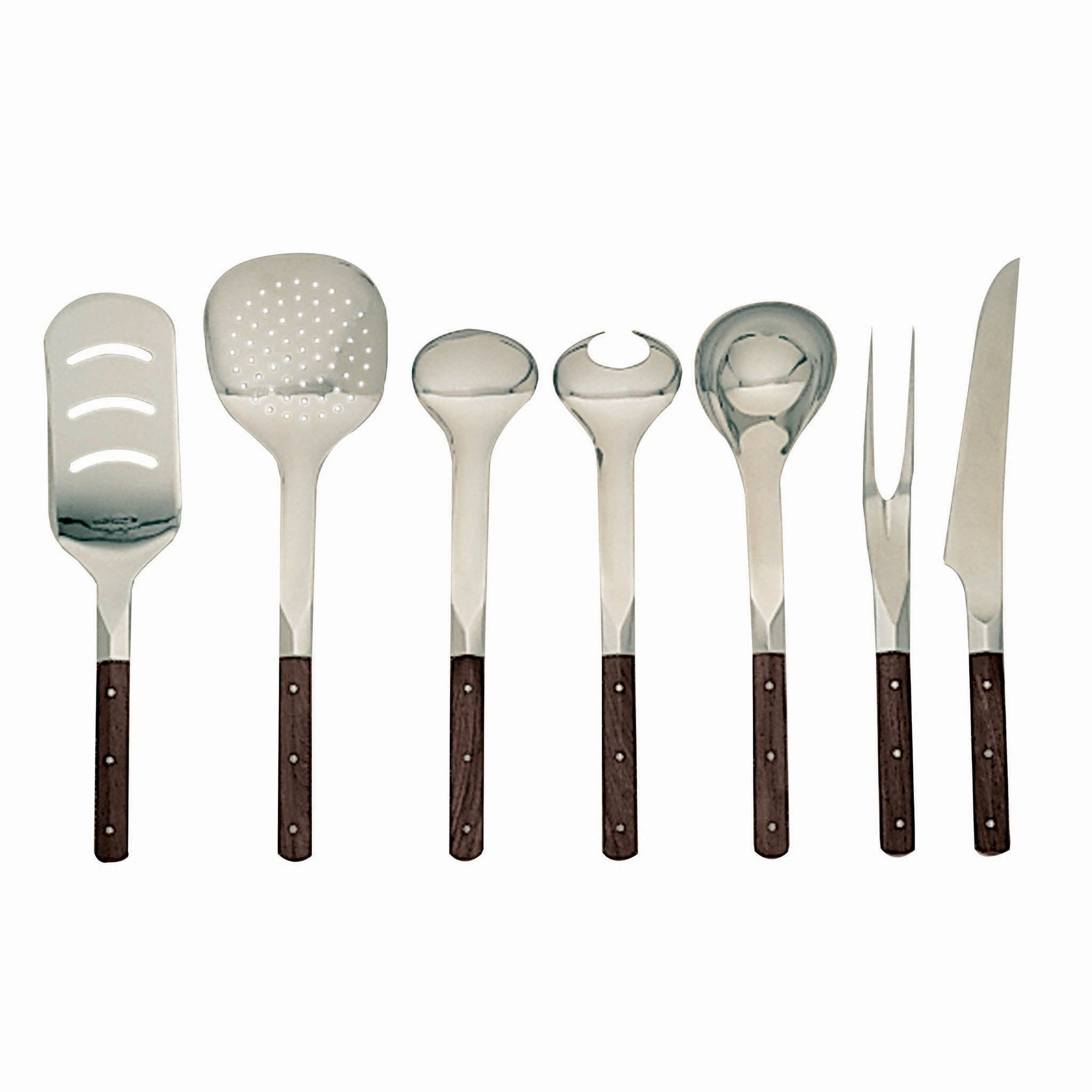 FINLANDIA • Set of roasting knife and fork, design Wirkkala - SERAFINO ZANI