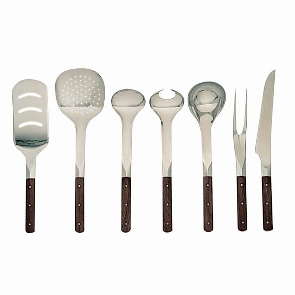 FINLANDIA • Set of roasting knife and fork, design Wirkkala - SERAFINO ZANI