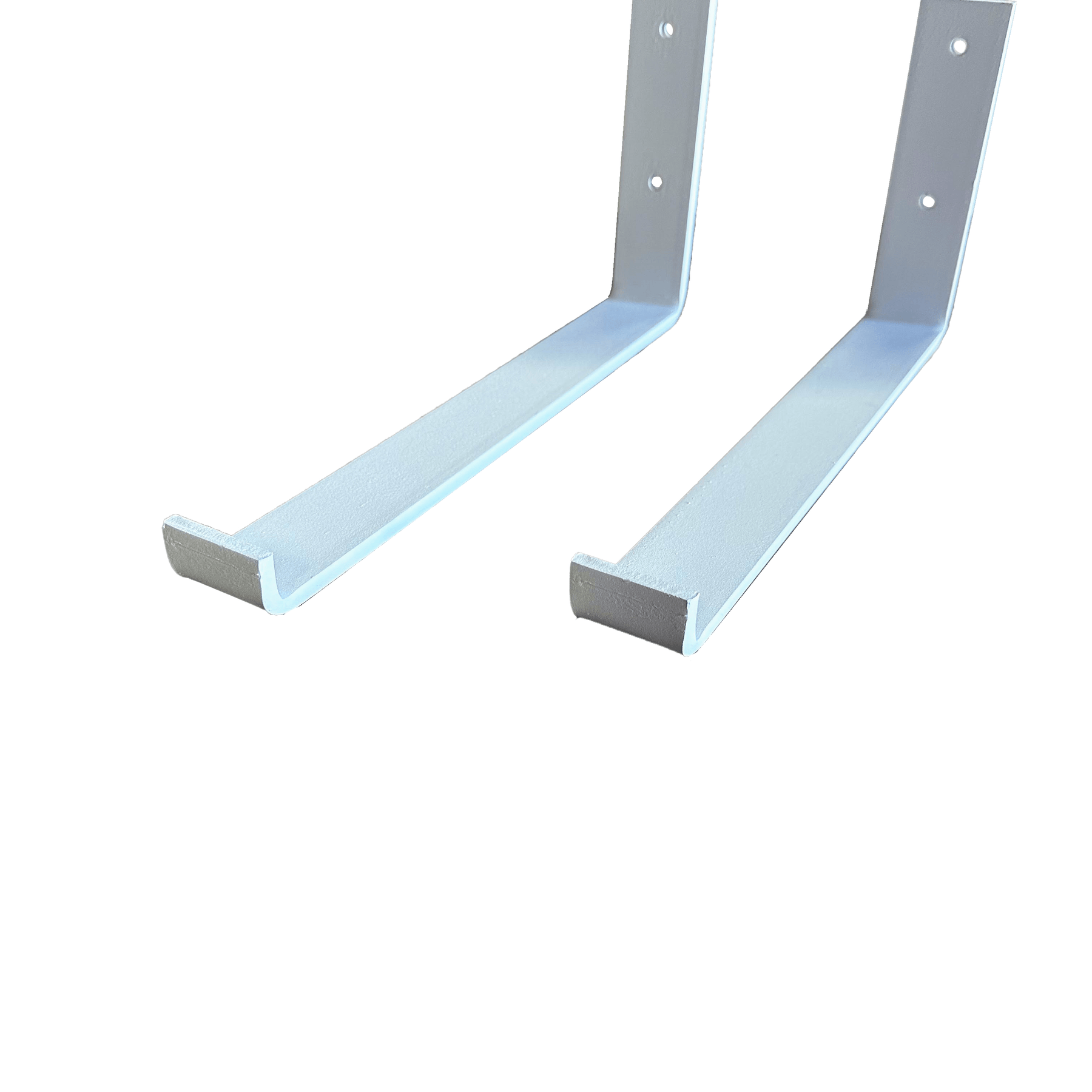 De Industriële Plankdragers L-vorm UP Mat Wit – 30 cm