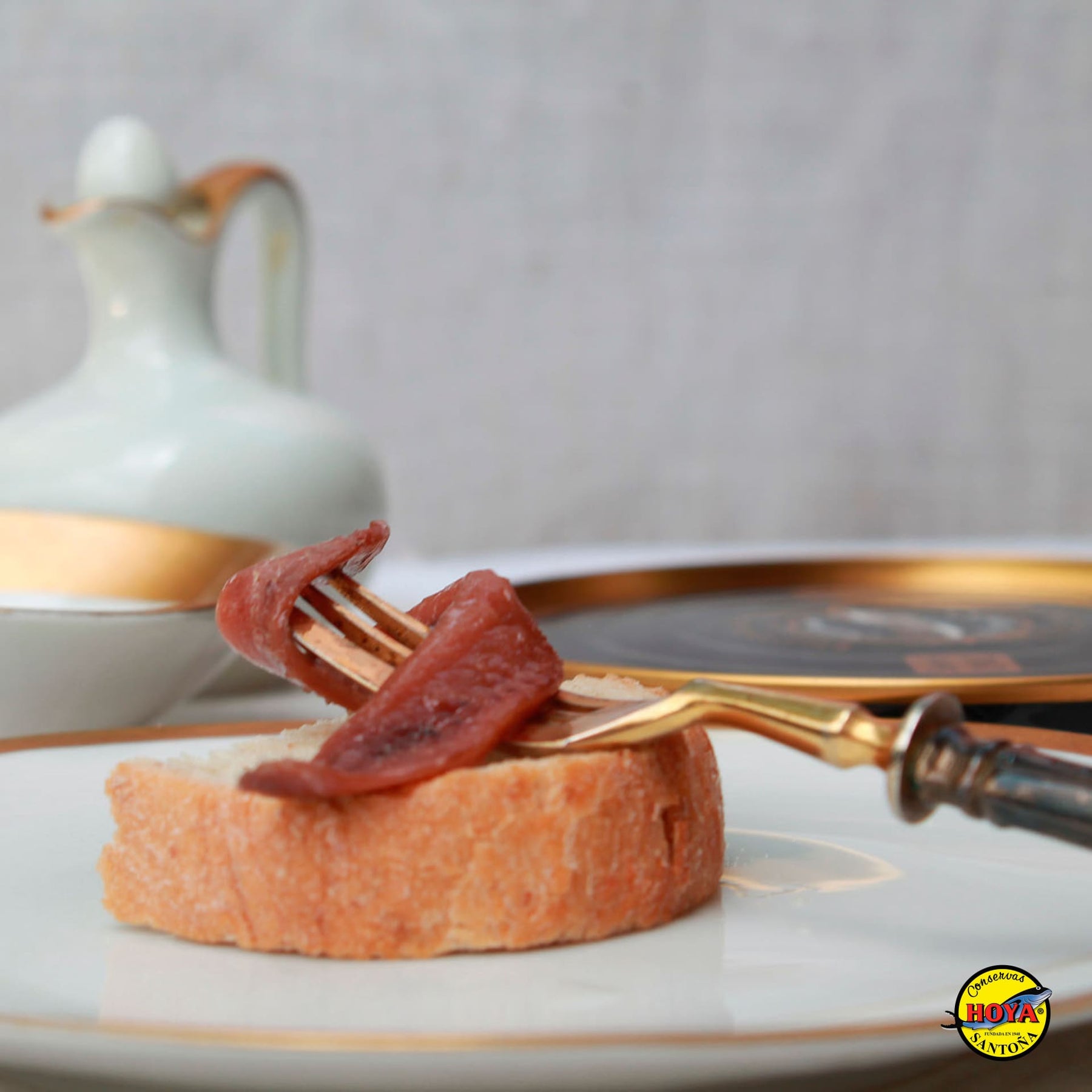 Cantabrian Anchovies in Olive Oil HOYA GOLD SERIES 78g