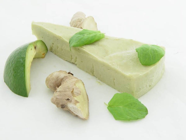 Avocado-ginger ice raw cake - small - 8 pieces (available from 15.5.)