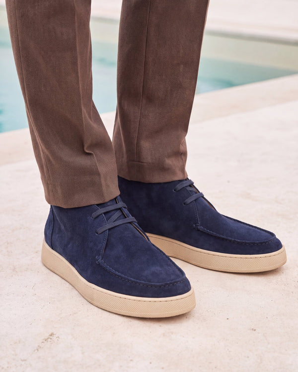 LEUCA - Navy Suede