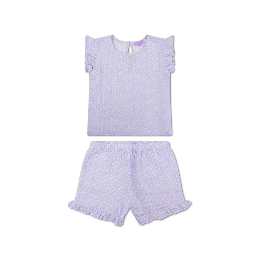 Lila Panterprint Jumpsuit