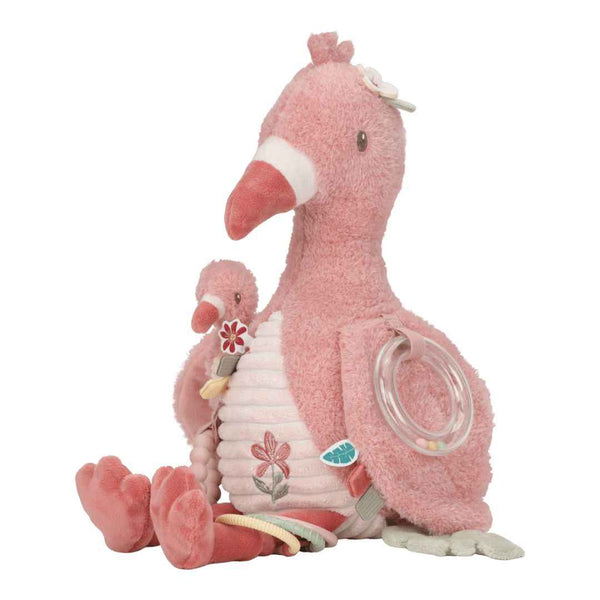 Little Dutch Aktivnostna igračka Flamingo Safari Friends - detajl