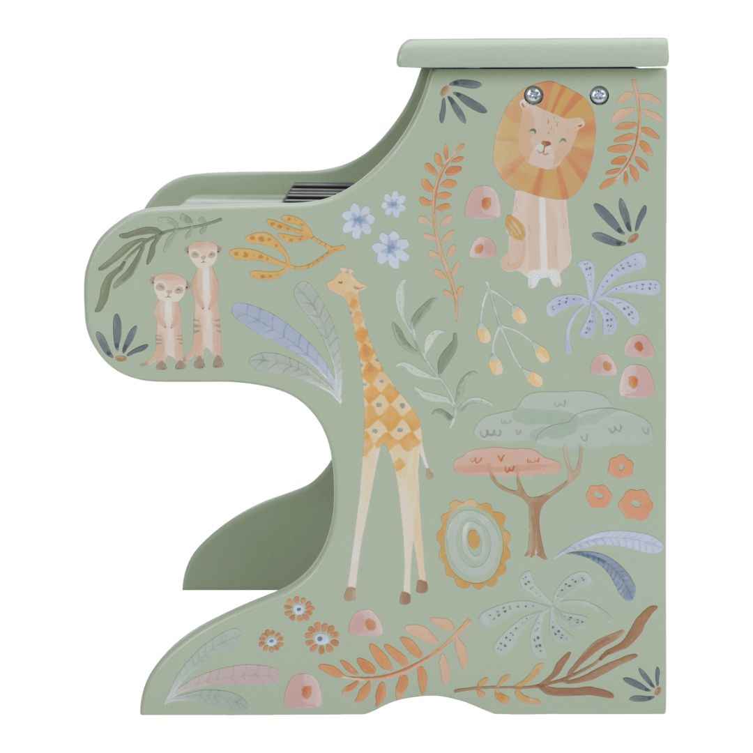 Little Dutch lesen klavir Safari Friends Green - stran