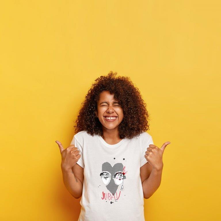 M T-shirt Love