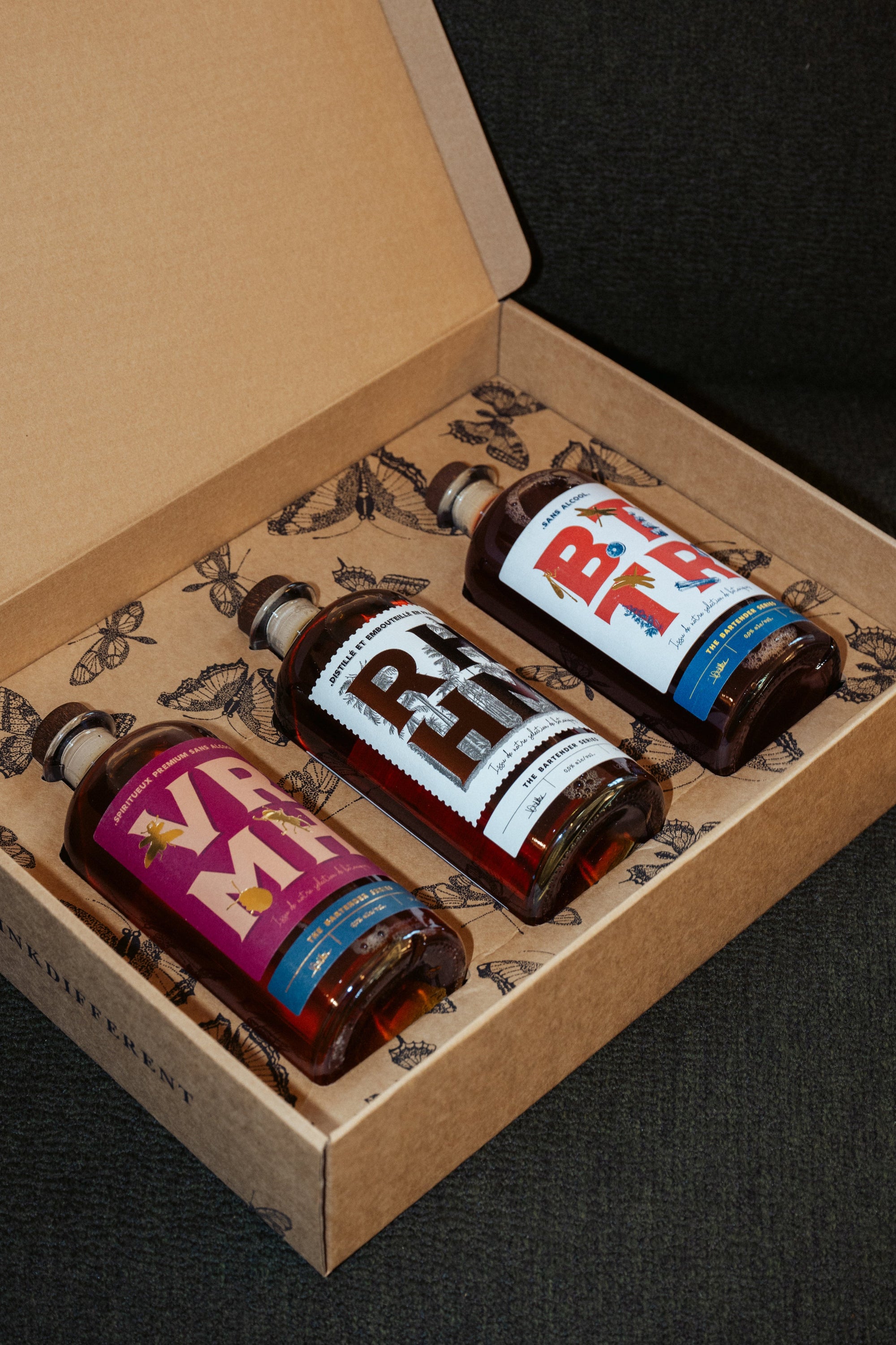 vermouth rhum et bitter meilleur spiritueux sans alcool JNPR