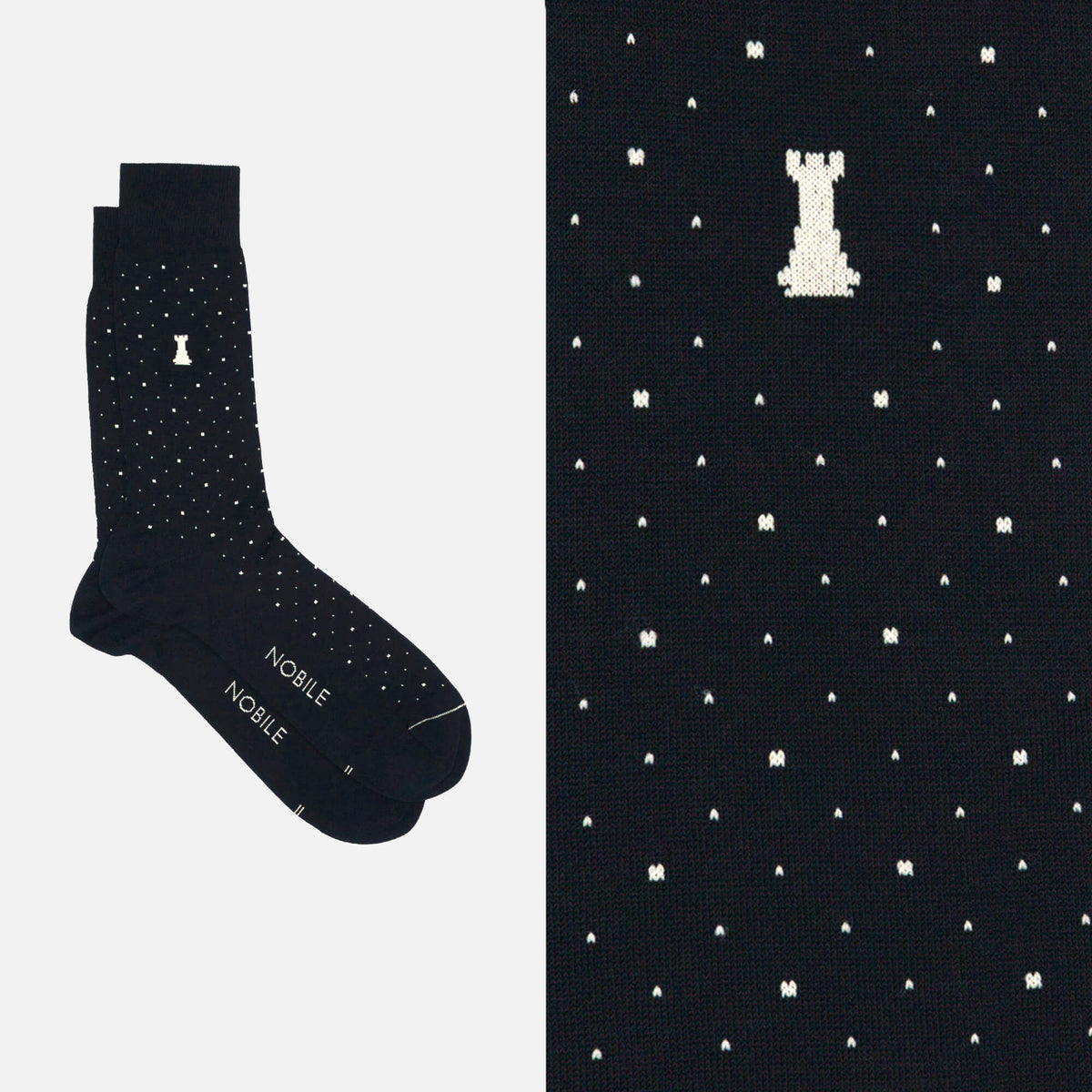 Box of 12 Pairs of Short Men's Socks in Filoscozia® - Tie Design