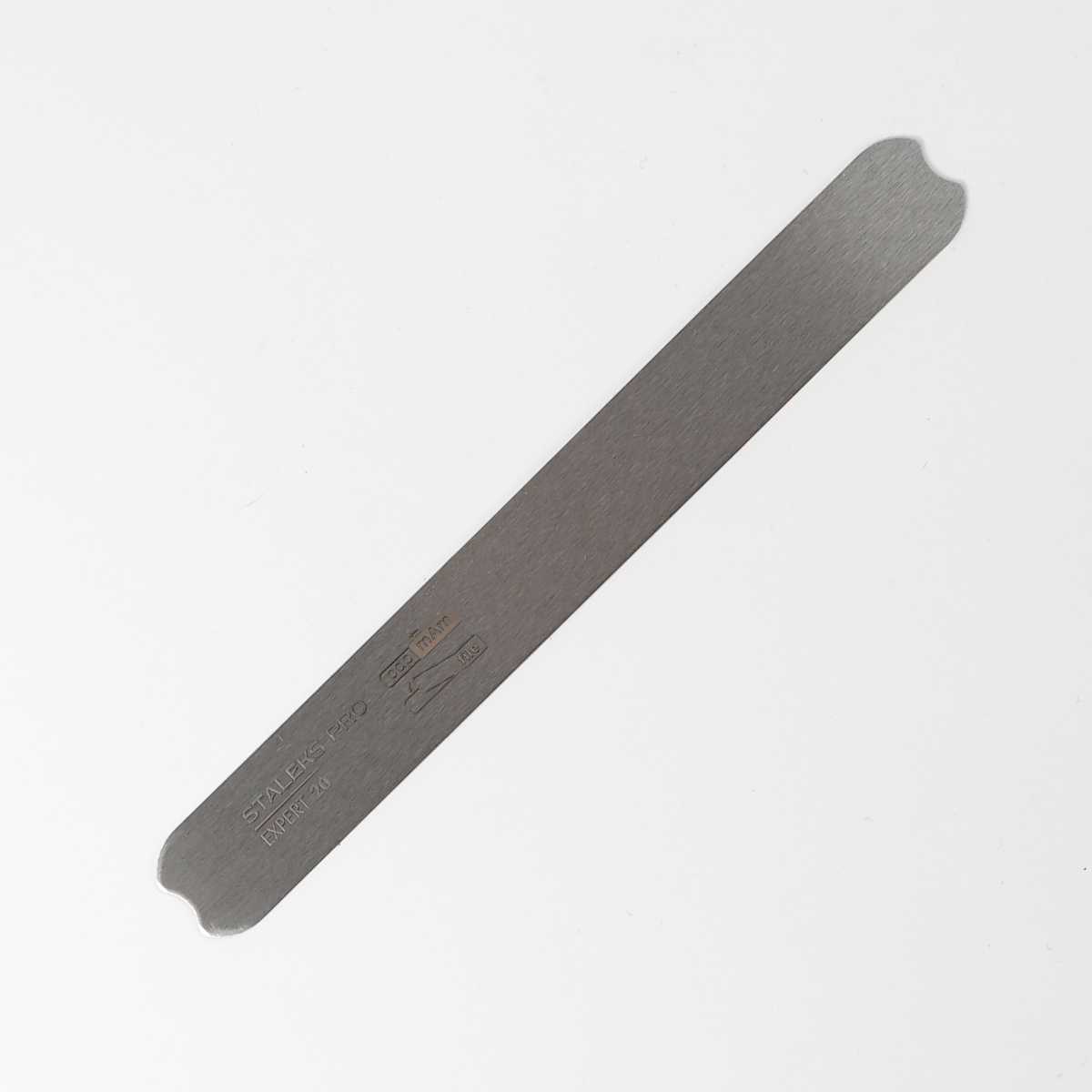Disposable File Expert 20 - Staleks Pro - Metal Base - Flat