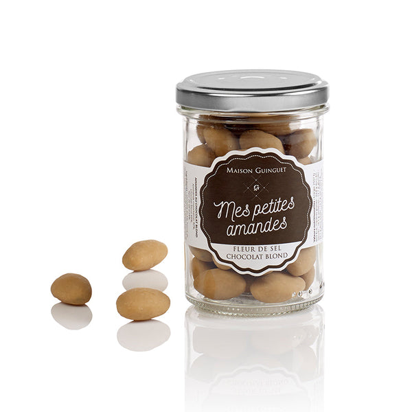 MY LITTLE ALMONDS WITH SEA SALT AND BLONDE CHOCOLATE