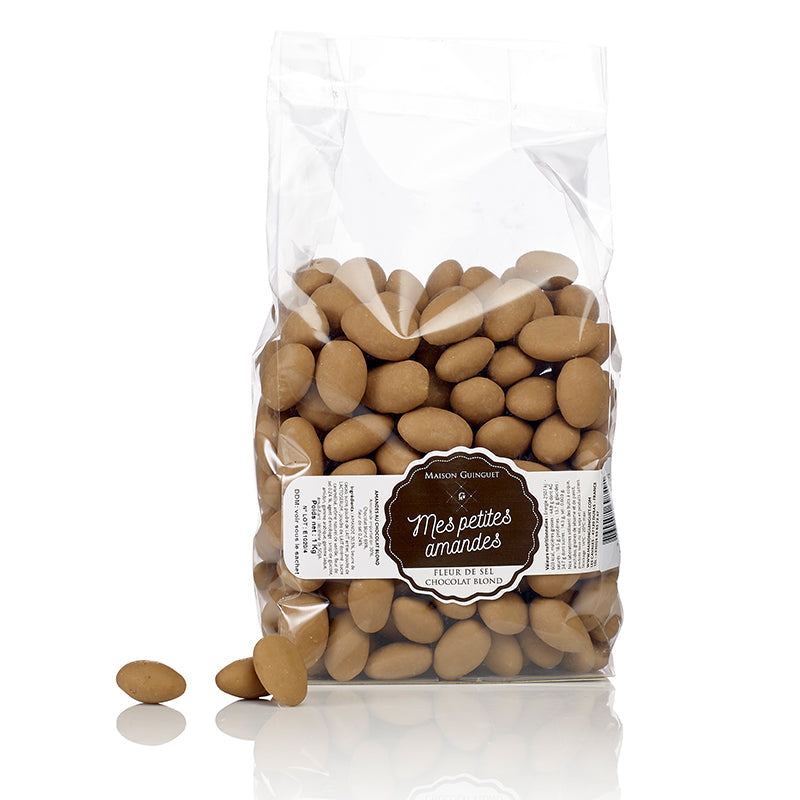 MY LITTLE ALMONDS blond chocolate fleur de sel BULK