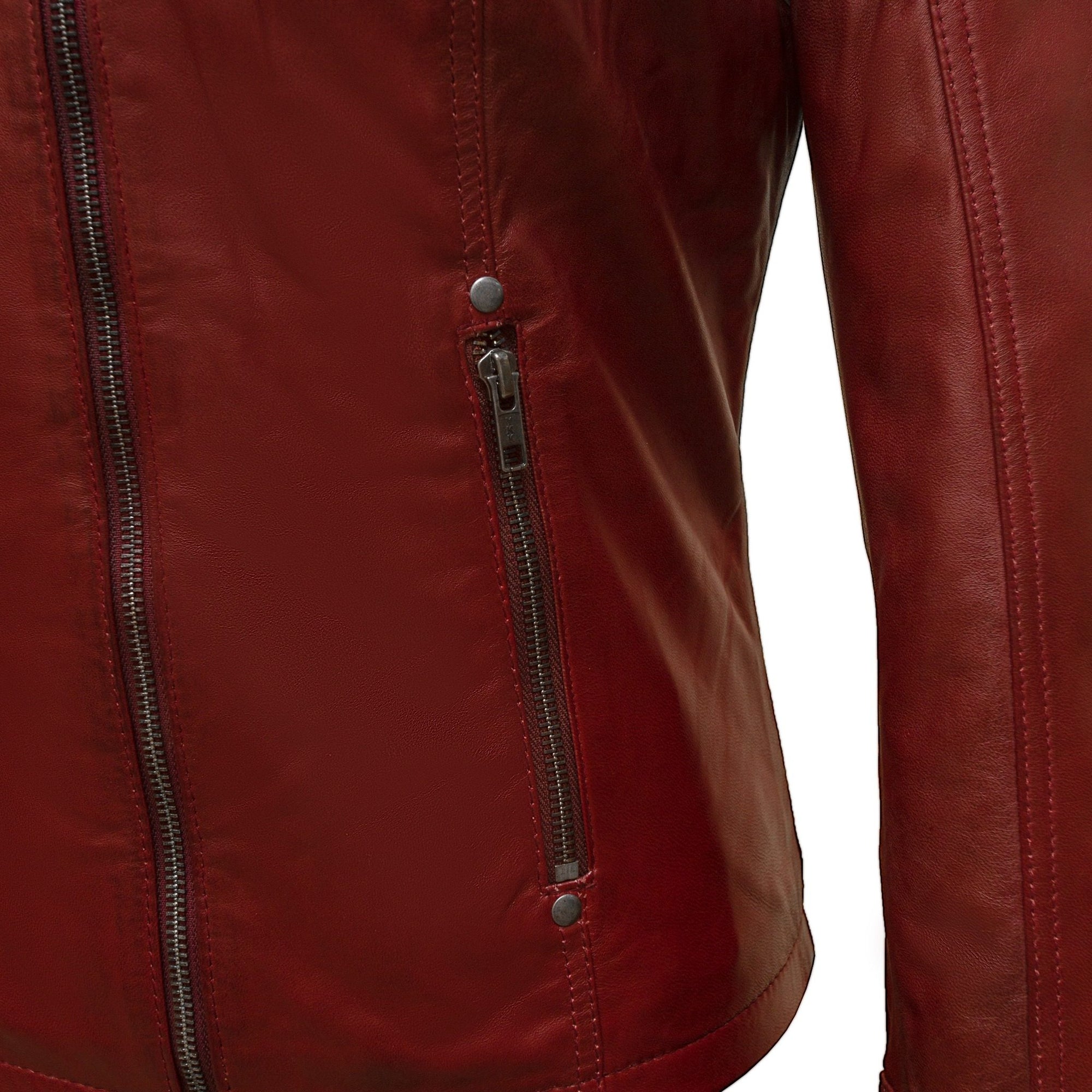 Jaqueta Bordeaux Rosy para Mulheres