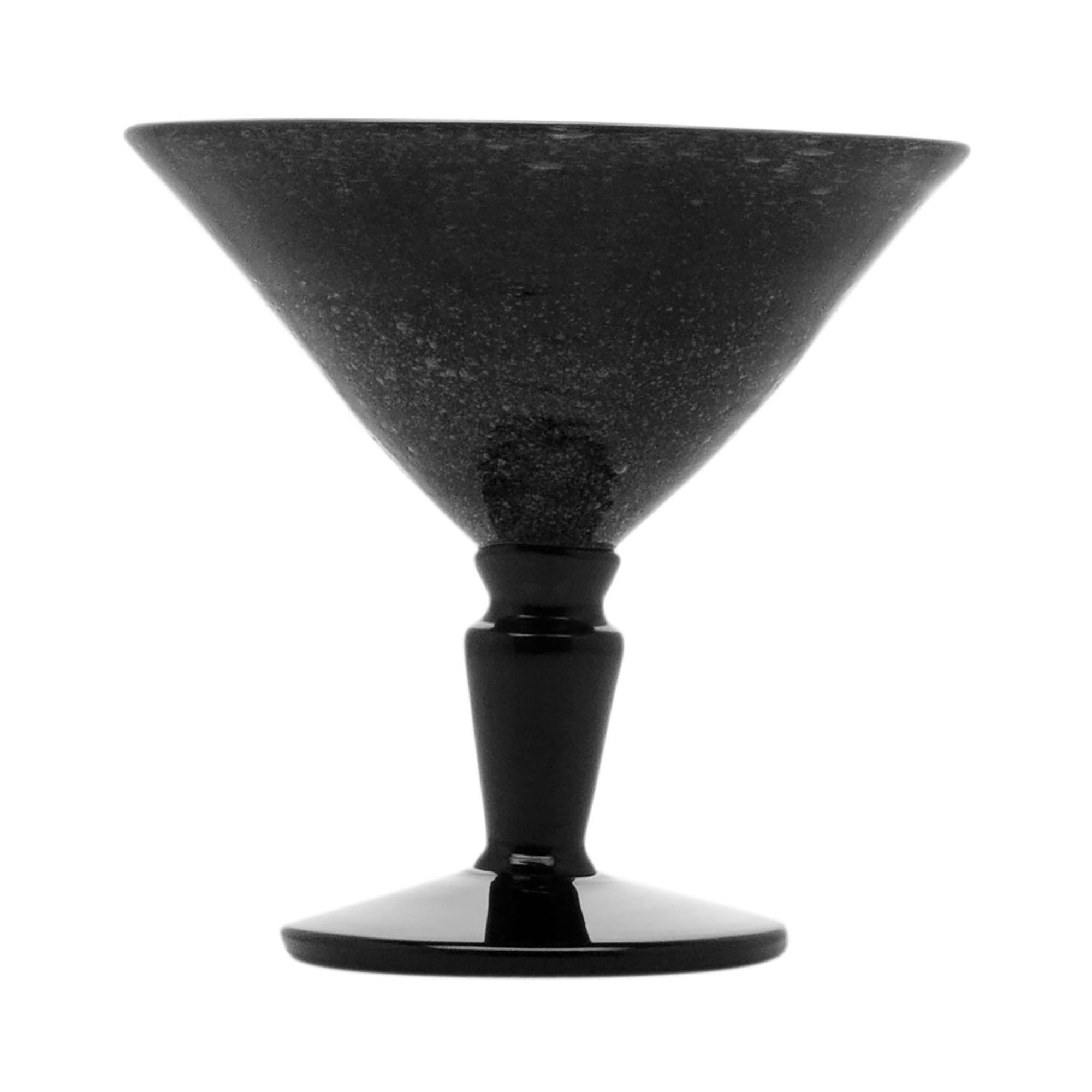 MARTINI GLASS - BLACK SOLID - MEMENTO ORIGINAL - MONOCHROME