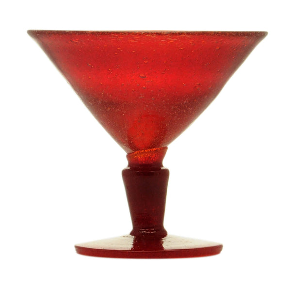 MARTINI GLASS - RED - ORIGINAL MEMENTO - MONOCHROME