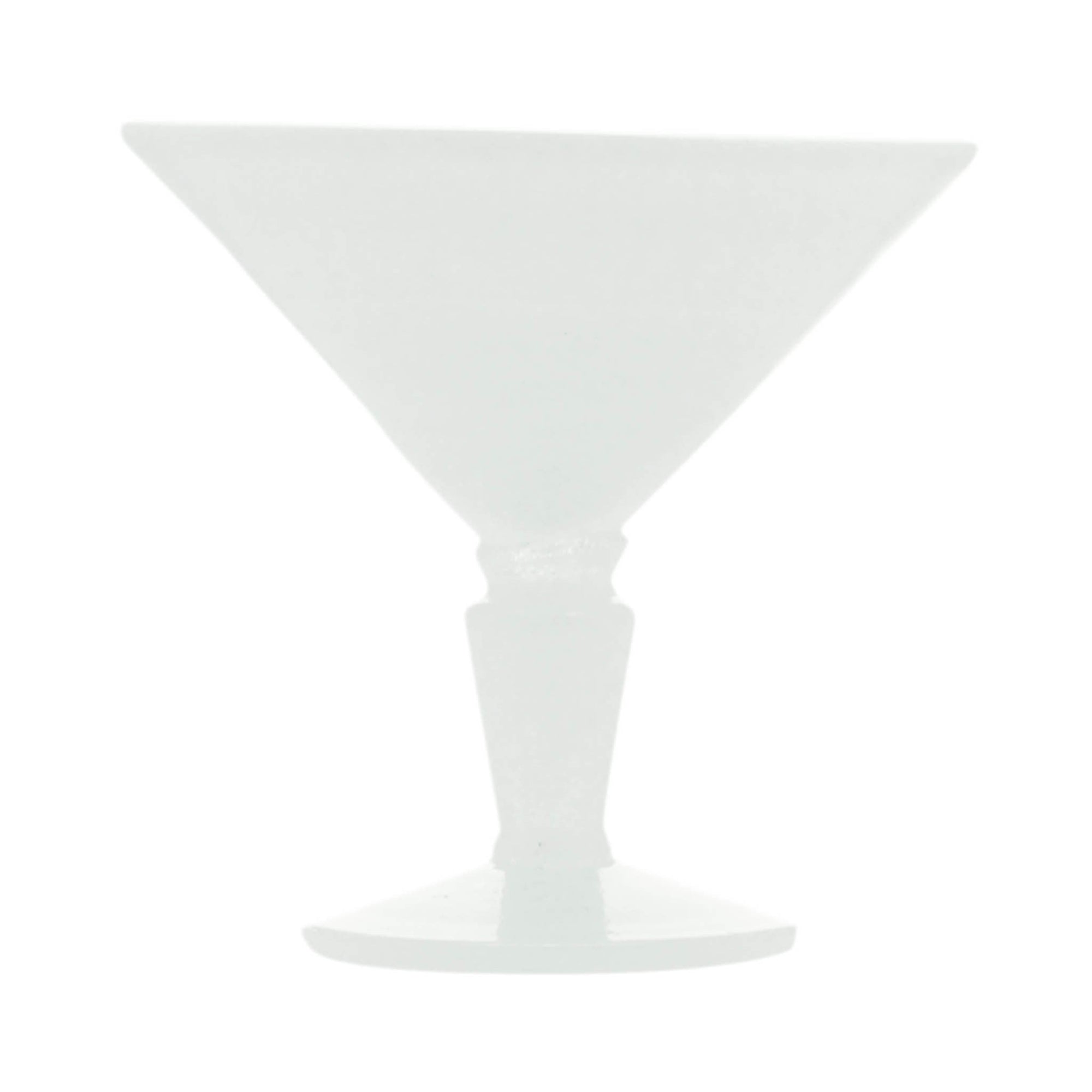 MARTINI GLASS - WHITE SOLID - MEMENTO ORIGINAL - MONOCHROME
