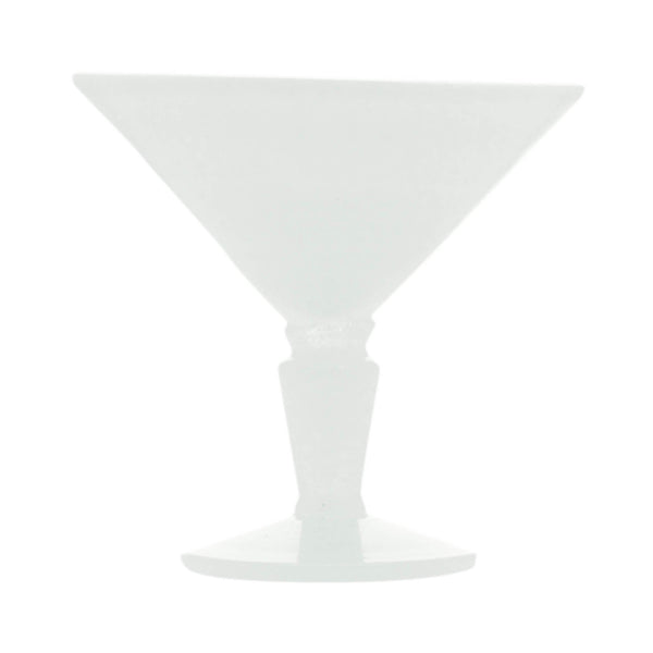 MARTINI GLASS - WHITE SOLID - MEMENTO ORIGINAL - MONOCHROME