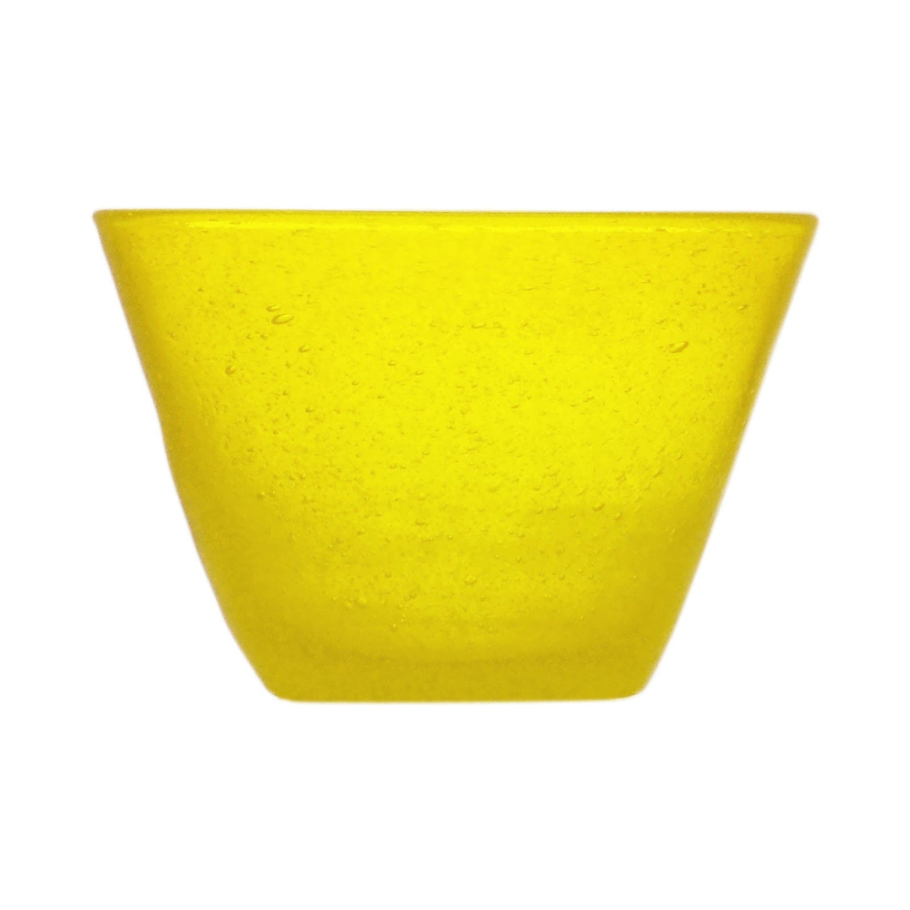 BIG BOWL - YELLOW TRANSP. - ORIGINAL MEMENTO - MONOCHROME