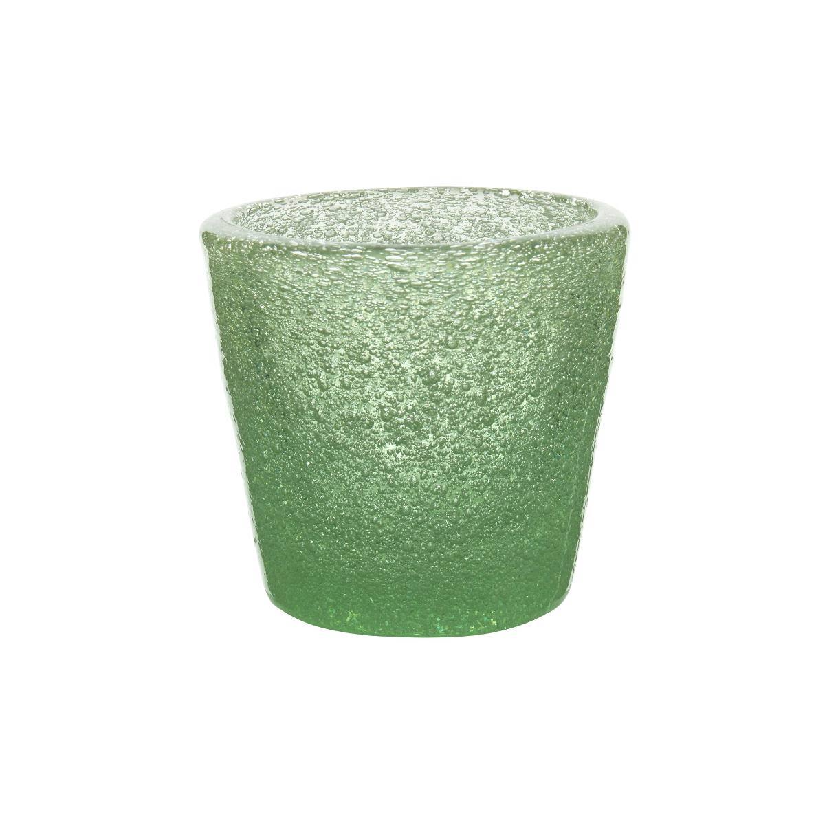 Shot Memento Original Jade - Shot Glass in Blown Glass with Bubbles