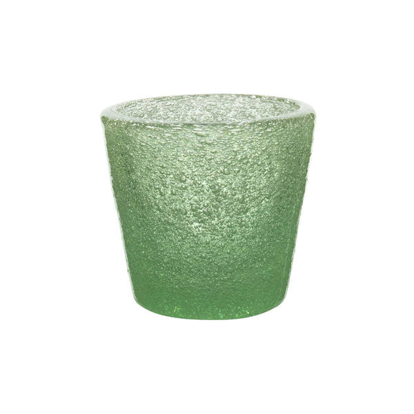 Shot Memento Original Jade - Shot Glass in Blown Glass with Bubbles