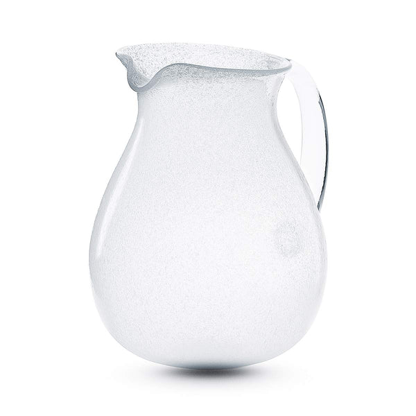 PITCHER - WHITE TRANSPARENT - MEMENTO ORIGINAL - MONOCHROME