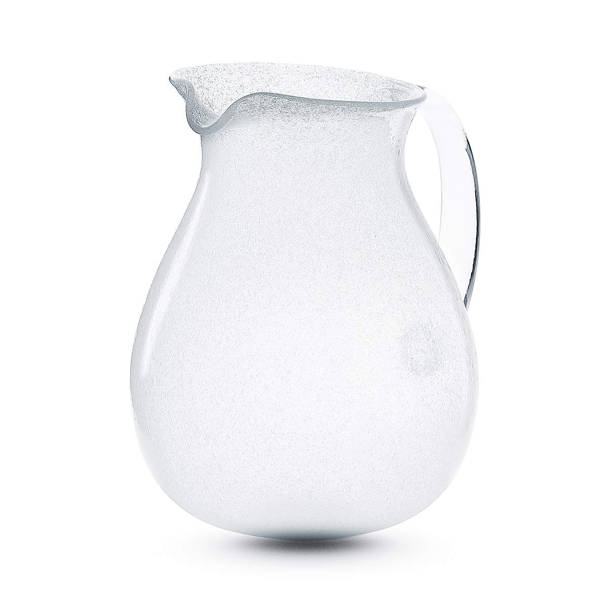 PITCHER - WHITE TRANSPARENT - MEMENTO ORIGINAL - MONOCHROME