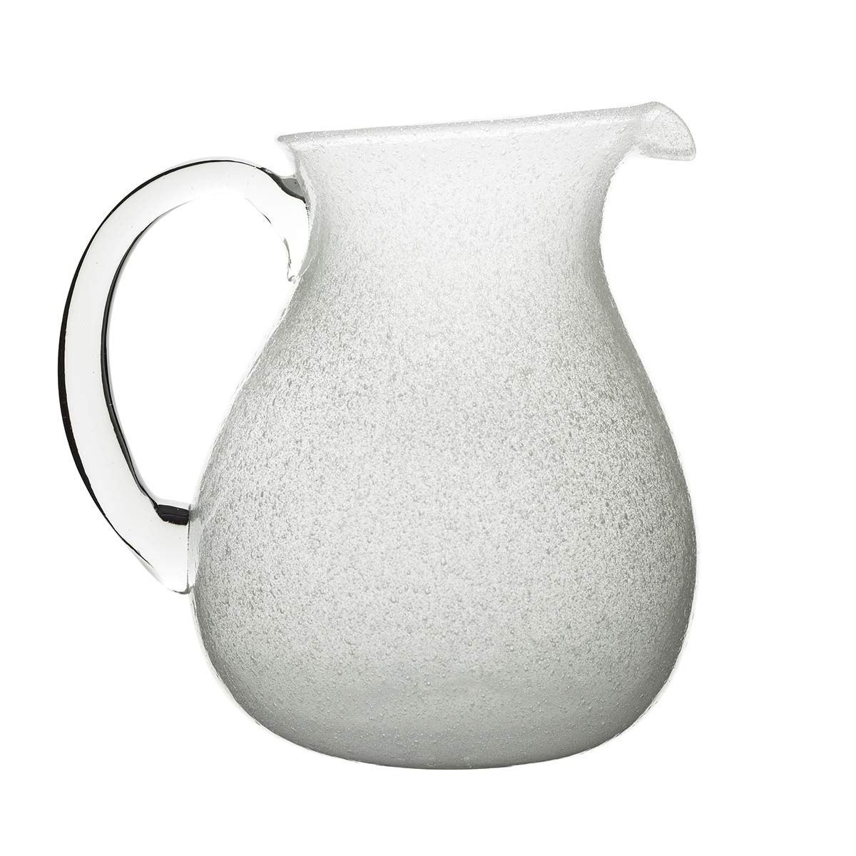 PITCHER - WHITE TRANSPARENT - MEMENTO ORIGINAL - MONOCHROME