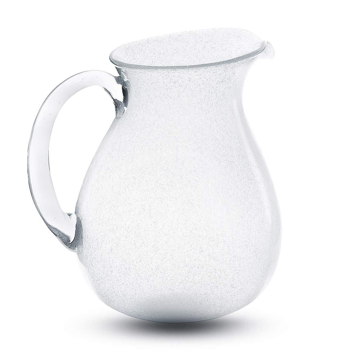 PITCHER - WHITE TRANSPARENT - MEMENTO ORIGINAL - MONOCHROME