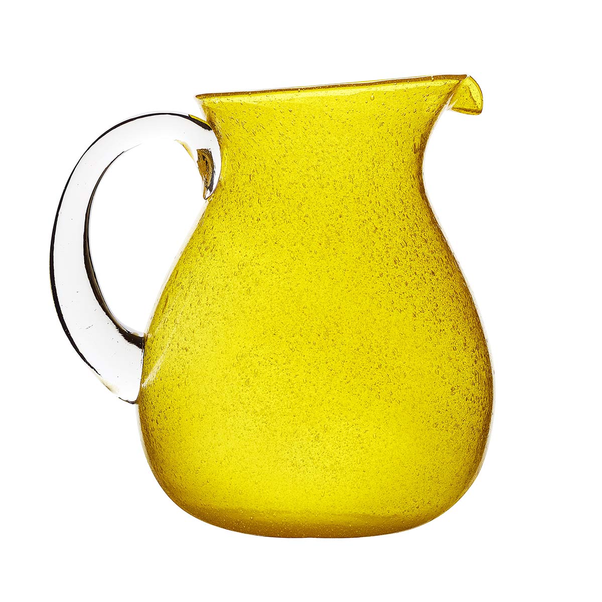 PITCHER - YELLOW TRANSPARENT - MEMENTO ORIGINAL - MONOCHROME