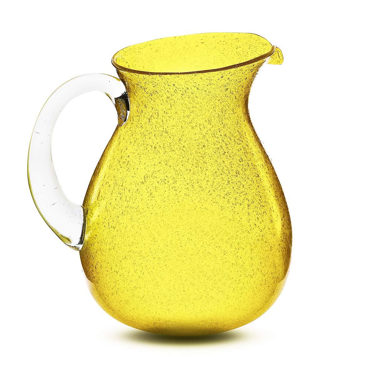 PITCHER - YELLOW TRANSPARENT - MEMENTO ORIGINAL - MONOCHROME
