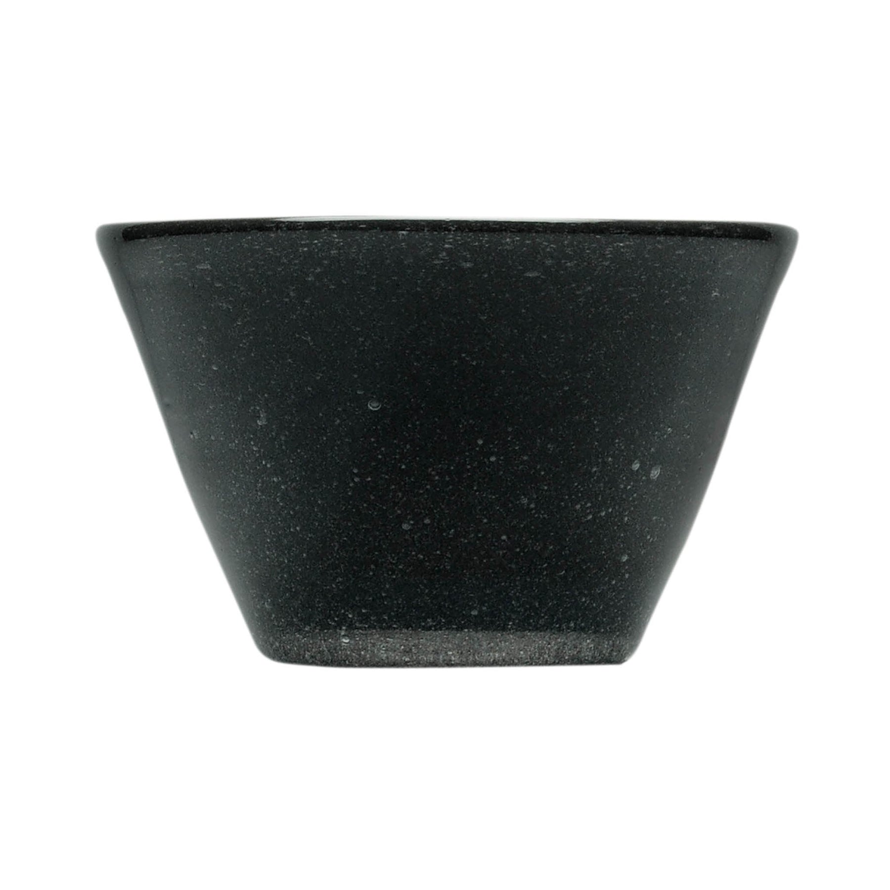 SMALL BOWL - BLACK SOLID - ORIGINAL MEMENTO - MONOCHROME
