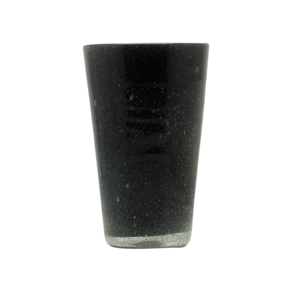 DRINK GLASS - BLACK SOLID - ORIGINAL MEMENTO - MONOCHROME
