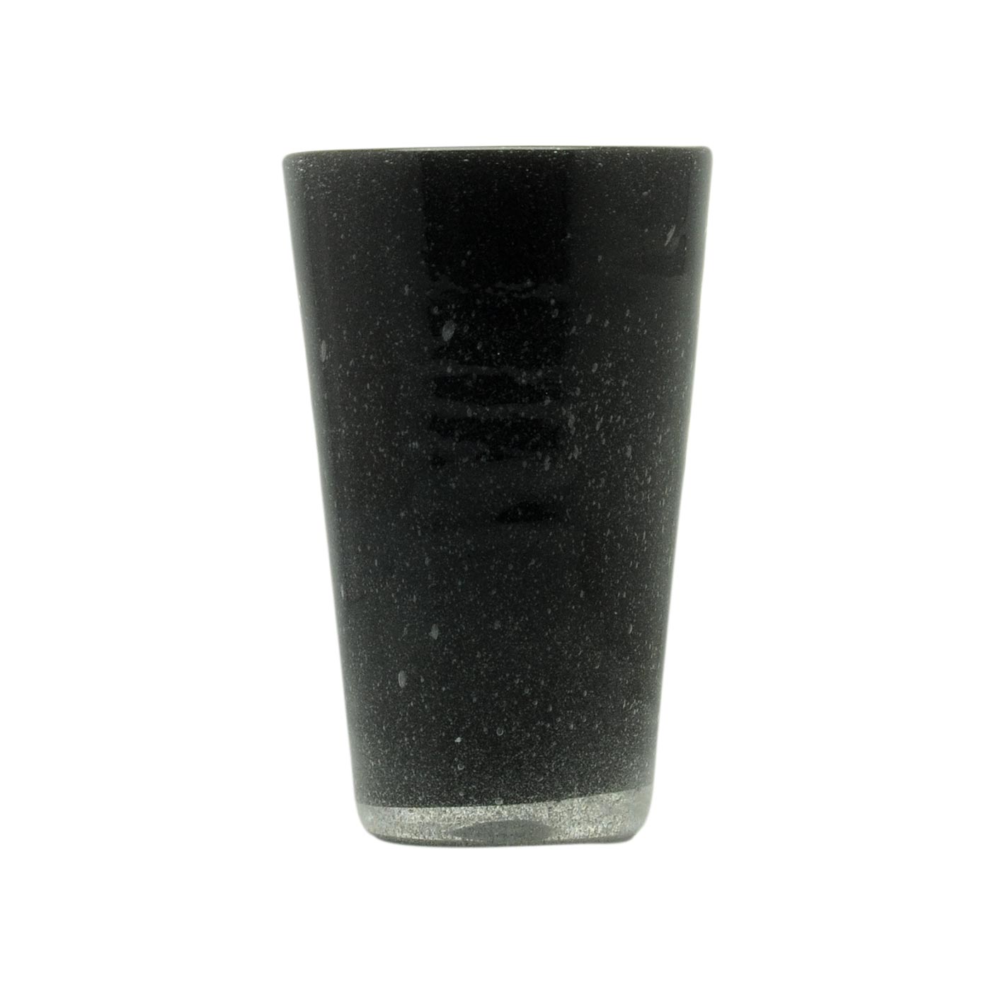 DRINK GLASS - BLACK SOLID - MEMENTO ORIGINALE - MONOCHROME
