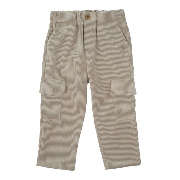 PANTALONE CON TASCONI IN VELLUTO