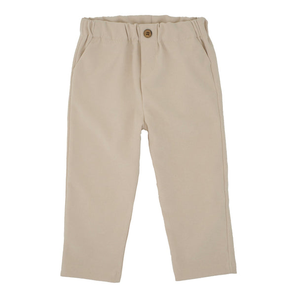PANTALONE CON TASCHE VELLUTO TRICOT