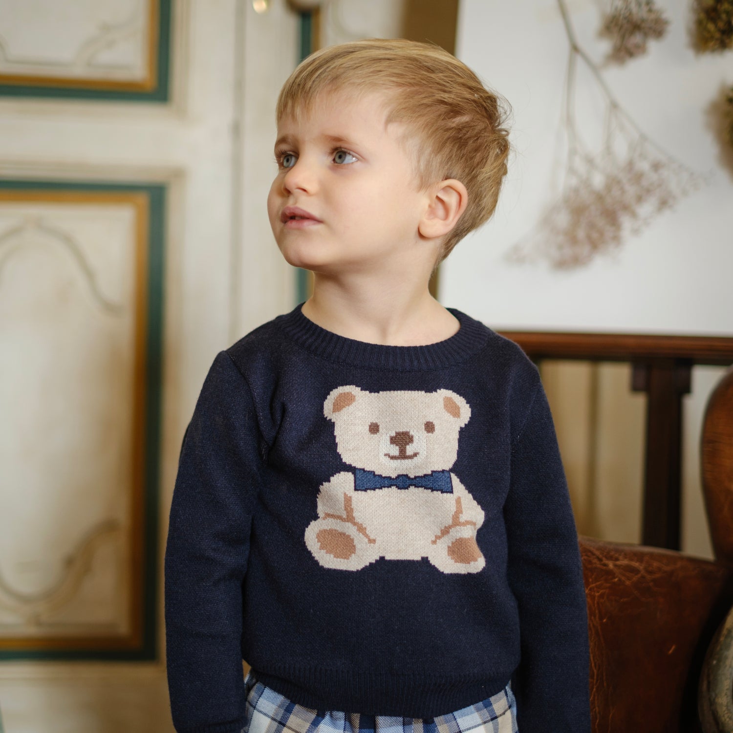 MAGLIONE CON ORSETTO