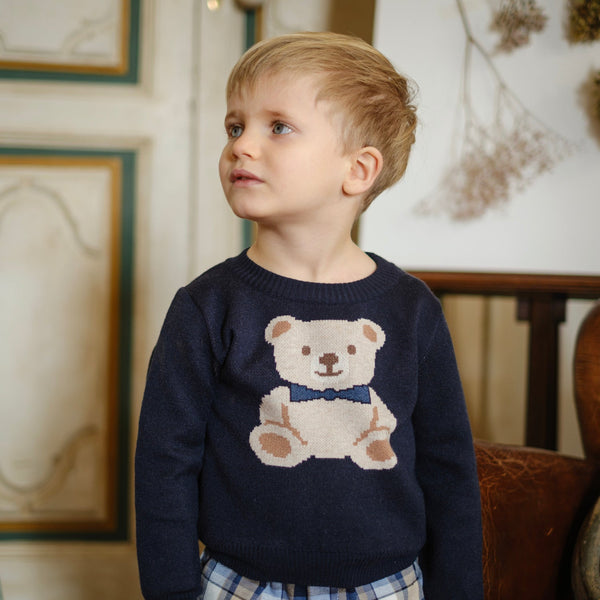 MAGLIONE CON ORSETTO
