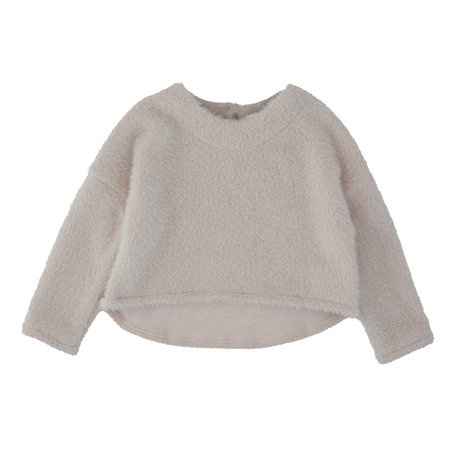 MAGLIA SOFFICE CON FONDO STONDATO