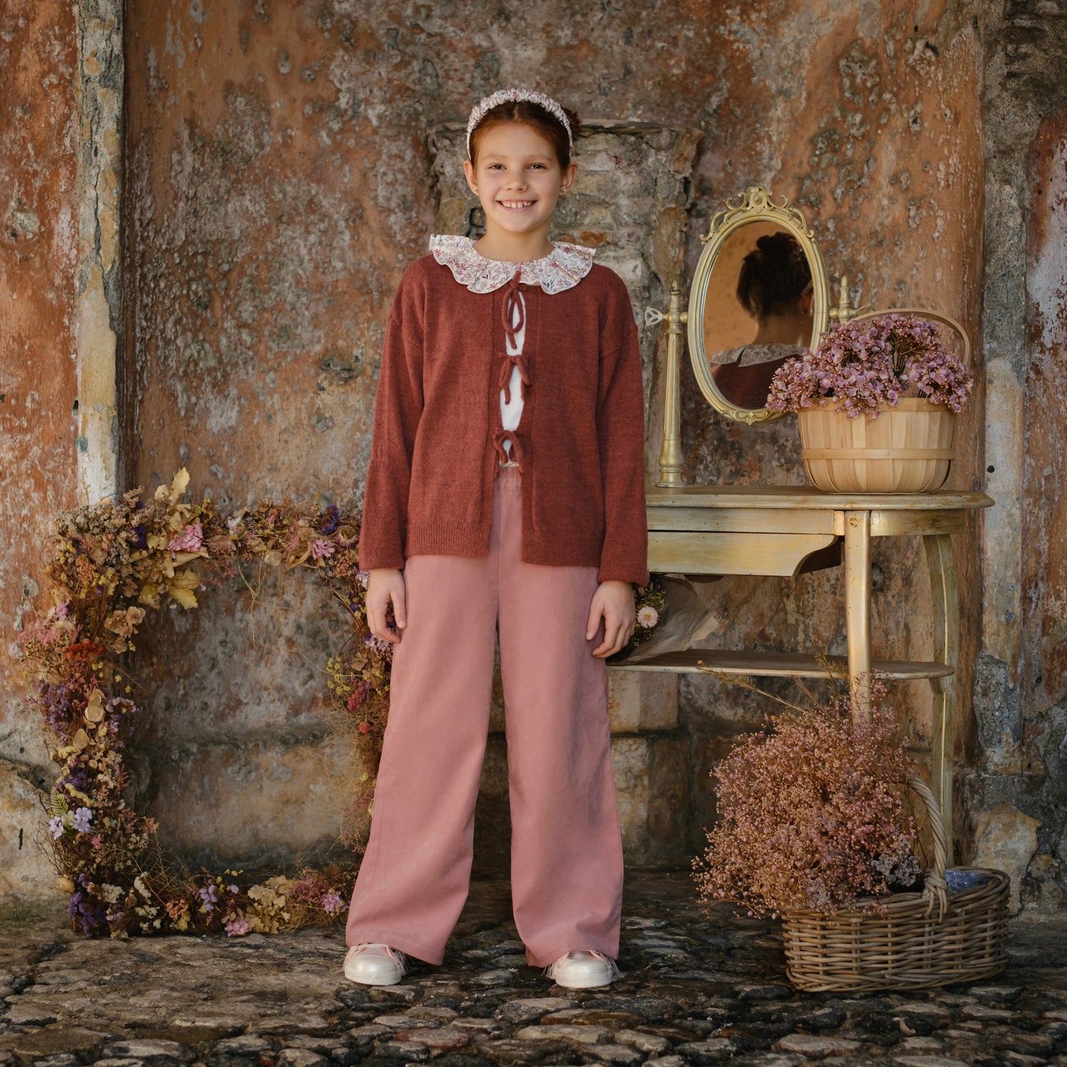 PANTALONE VELLUTO TRICOT