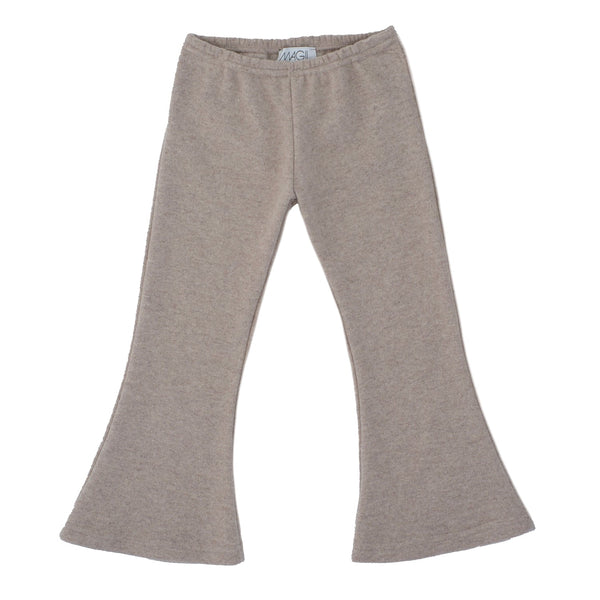 LEGGINGS A ZAMPA IN COTOCASHMERE