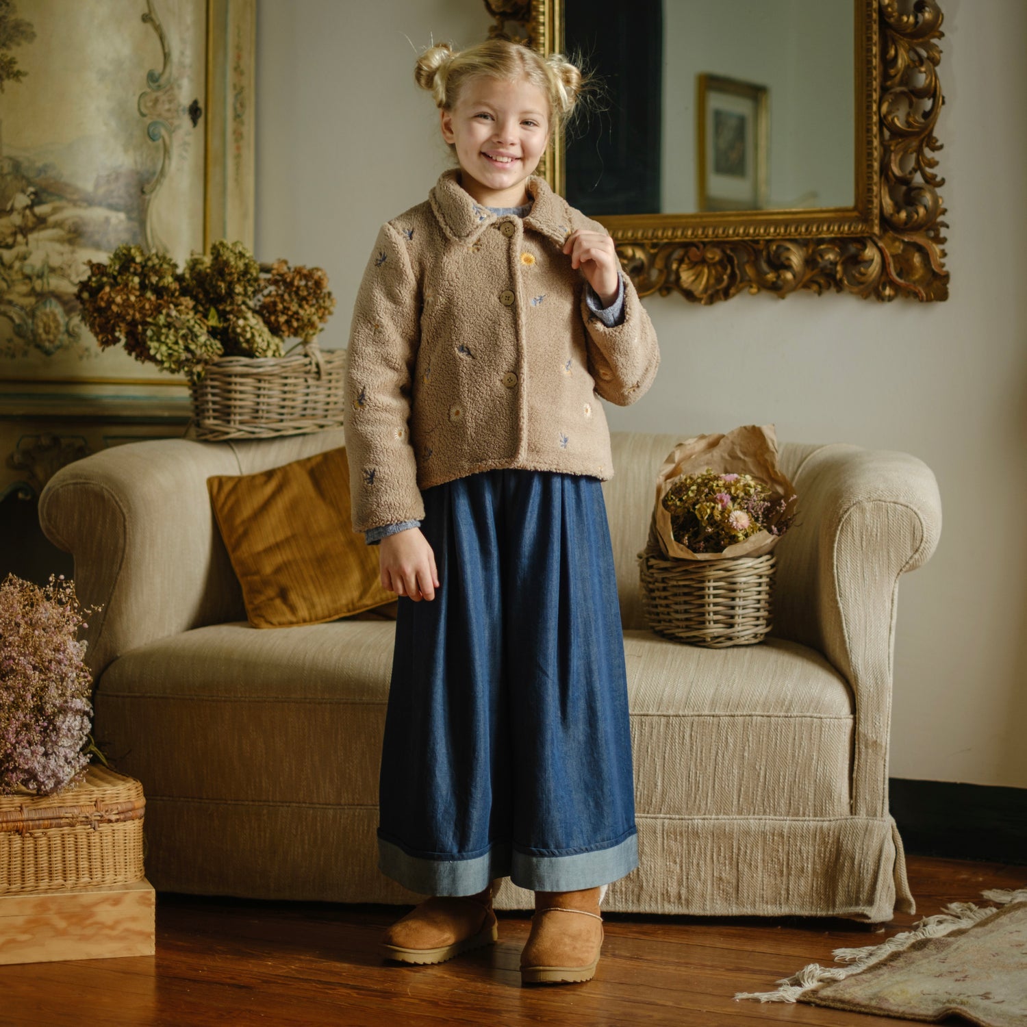 PANTALONE AMPIO IN DENIM