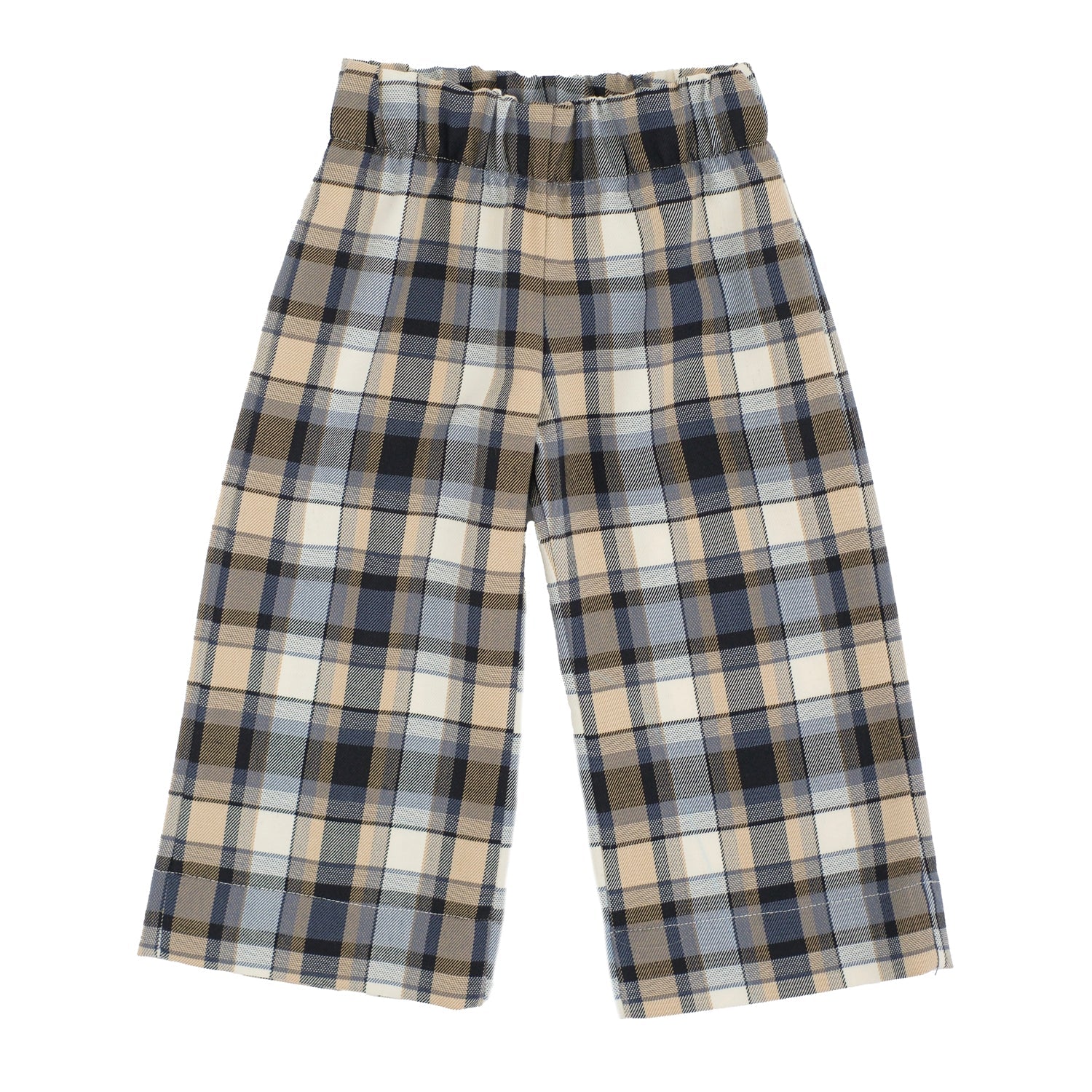 PANTALONE GUACHO SCOZZESE BLU