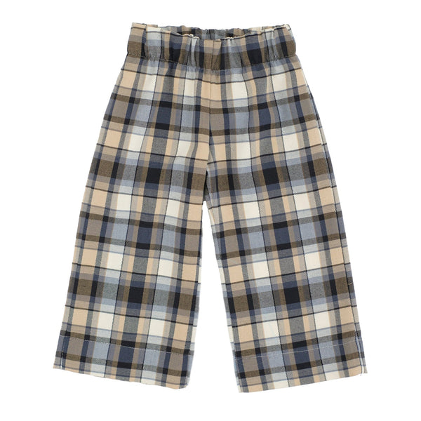PANTALONE GUACHO SCOZZESE BLU