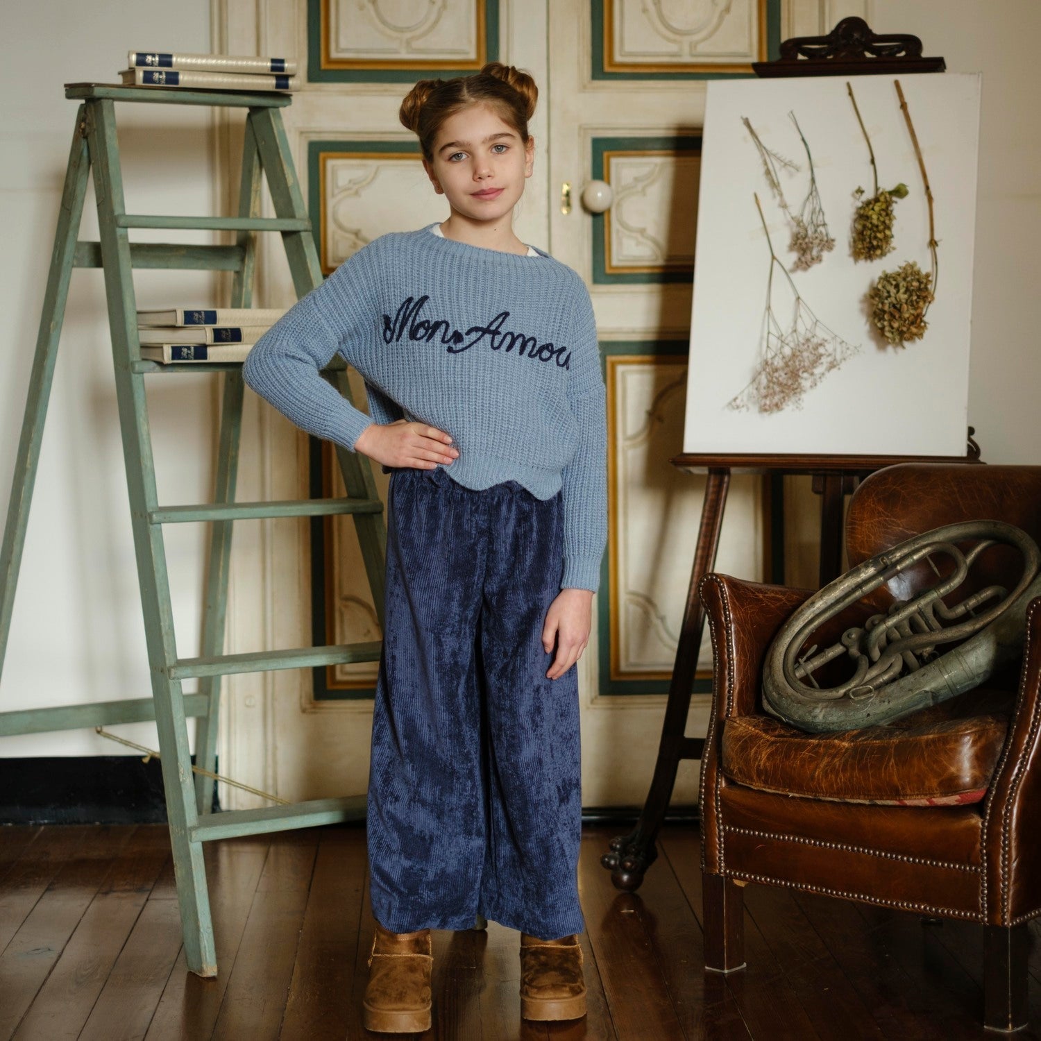 PANTALONE VELLUTO CARAMELLA